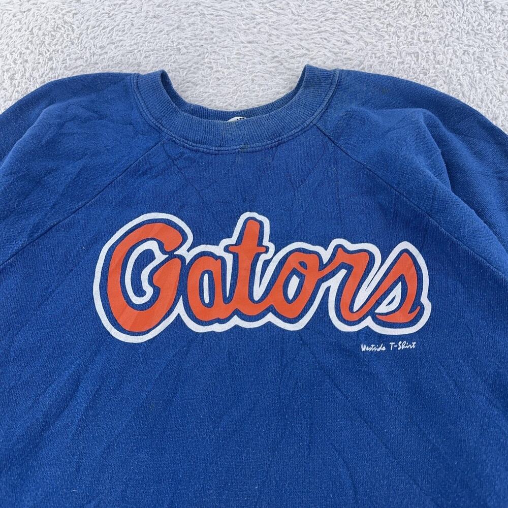 Vintage Florida Gators Sweater Mens M NCAA Basketball Script College 90s